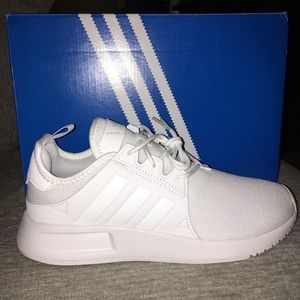 Adidas xplorer all white W 7.5/ M 6 size